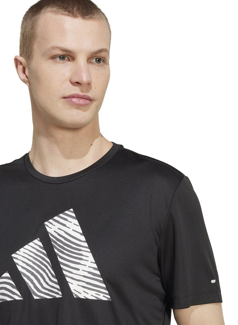 Adidas Adi365 Running Essential Brand Love T-Shirt - Image 3